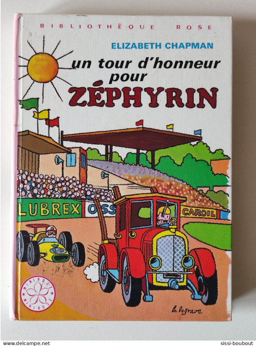 Un Tour D'honneur Pour ZEPHYRIN - Collection "Bibliothèque Rose" - Par Elizabeth CHAPMAN - Biblioteca Rosa