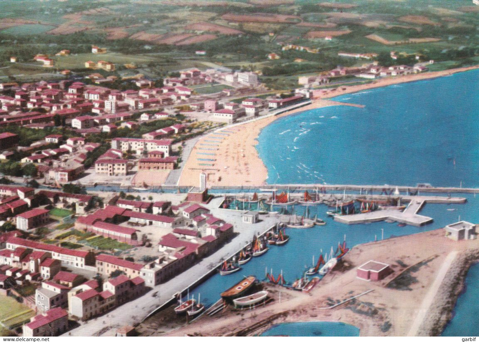 Fano - Spiaggia E Darsena - Fg Vg - Fano