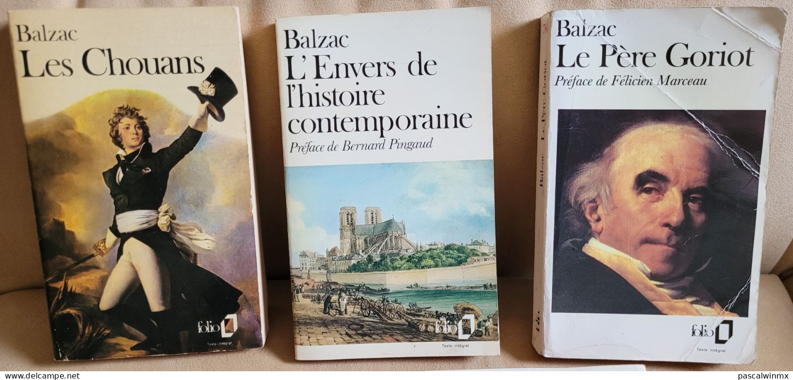 Lot De 7 Livres De Poche : BALZAC - Paquete De Libros