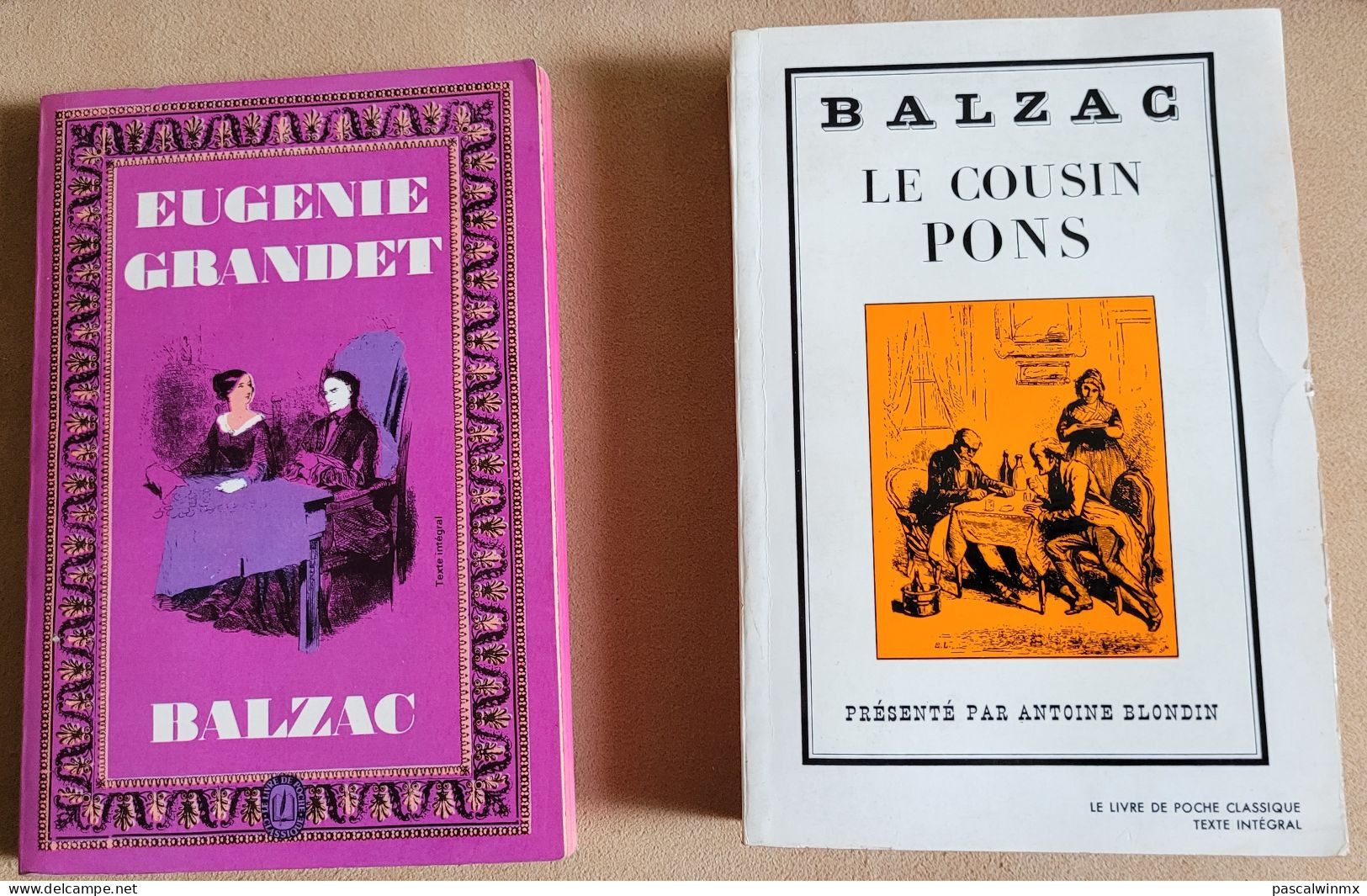 Lot De 7 Livres De Poche : BALZAC - Bücherpakete