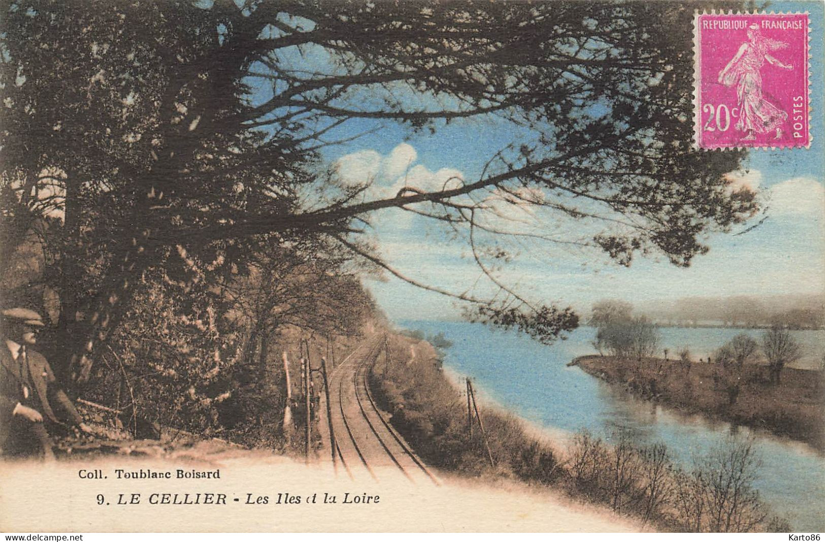 Le Cellier * Les Iles De La Loire * Ligne Chemin De Fer - Le Cellier