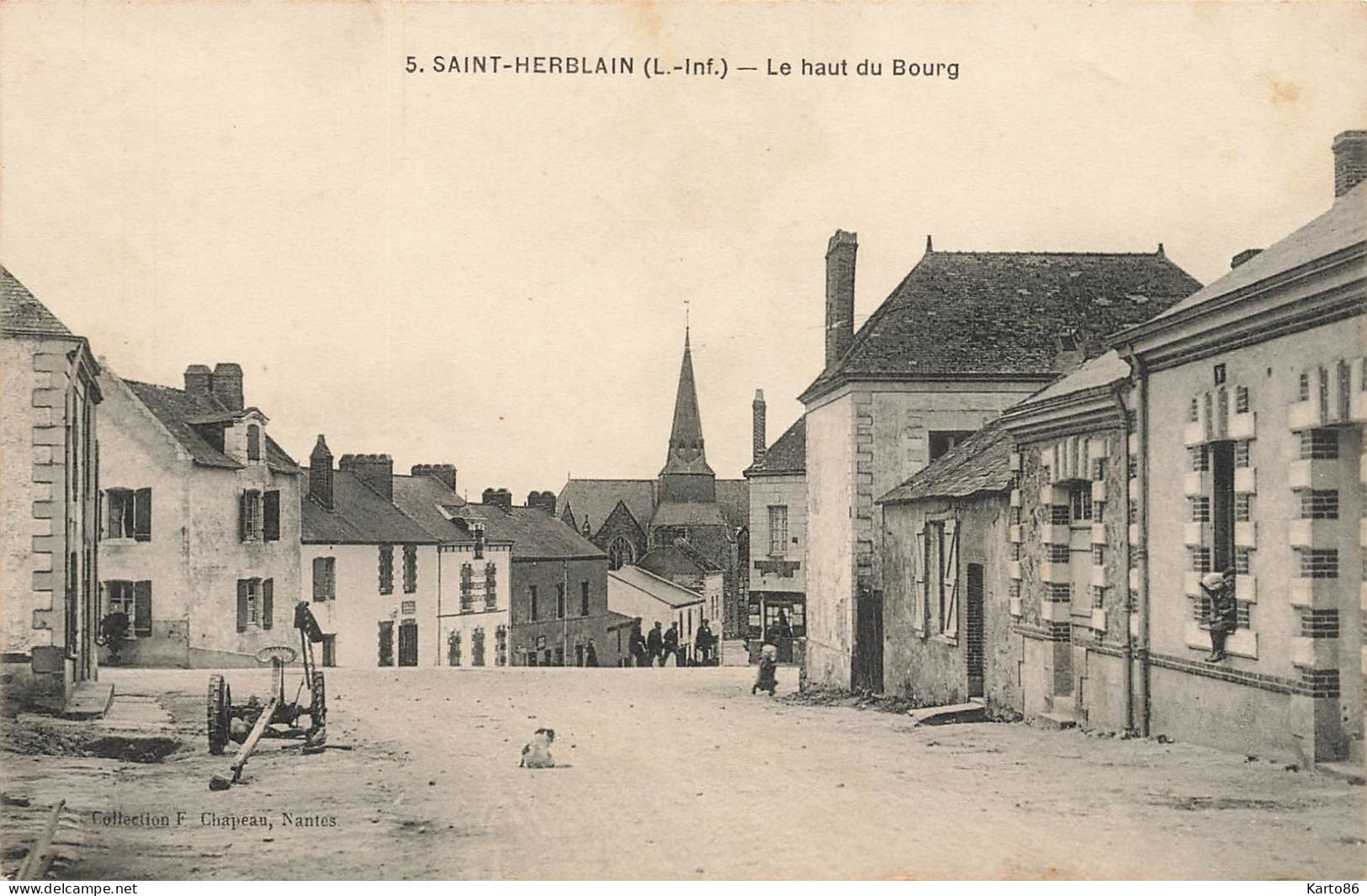 St Herblain * Rue Et Le Haut Du Bourg - Saint Herblain