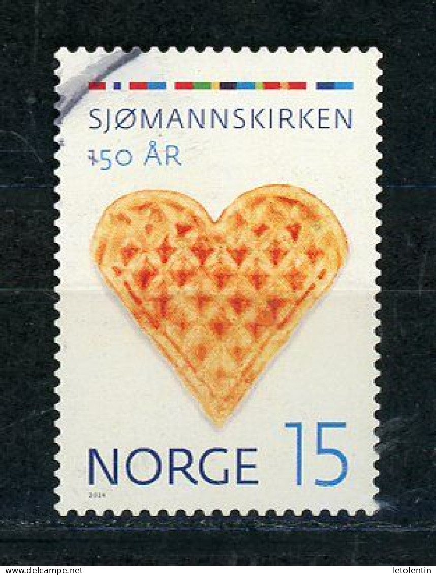 NORVEGE : ANNI. DE L'EGLISE - Yvert N° 1789 Obli. - Used Stamps