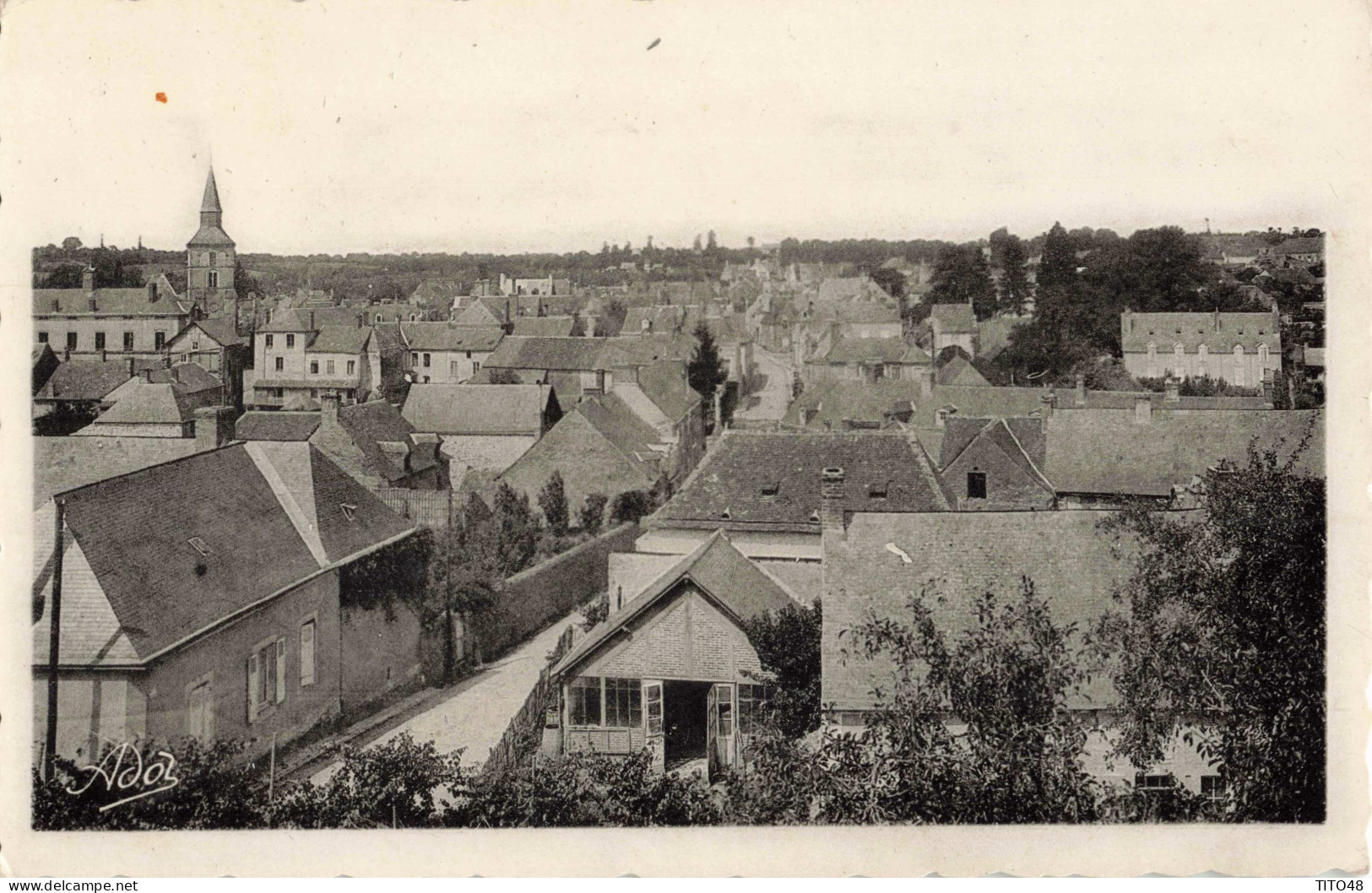 FR- 72 SARTHE - LOUE - Panorama - Loue