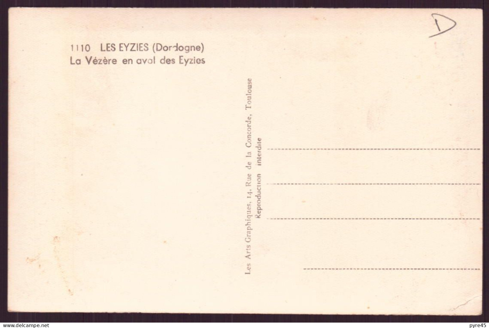 LES EYZIES LA VEZERE EN AVAL DES EYZIES 24 - Les Eyzies