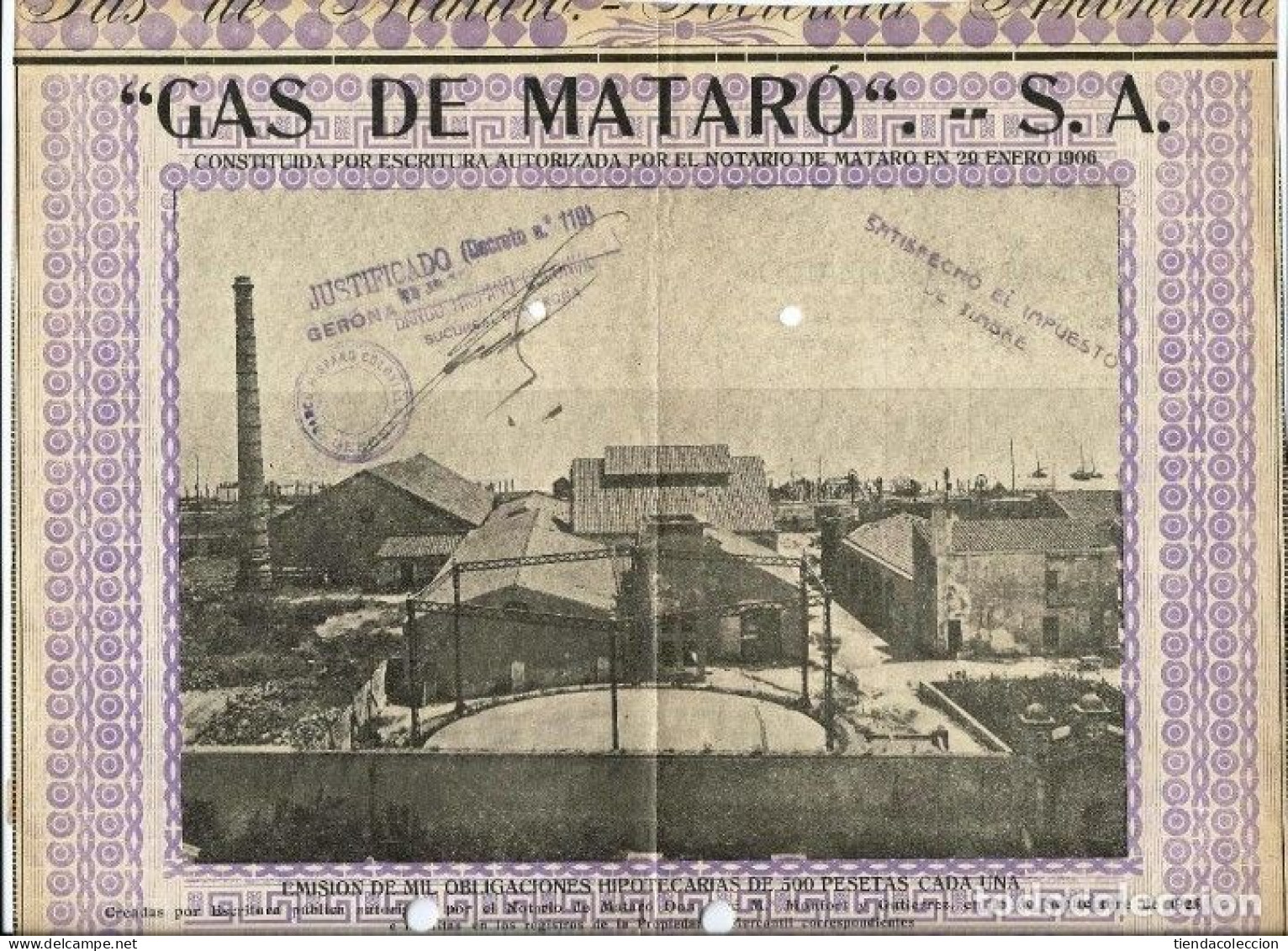 Gas De Mataró, S.A. - Elektrizität & Gas