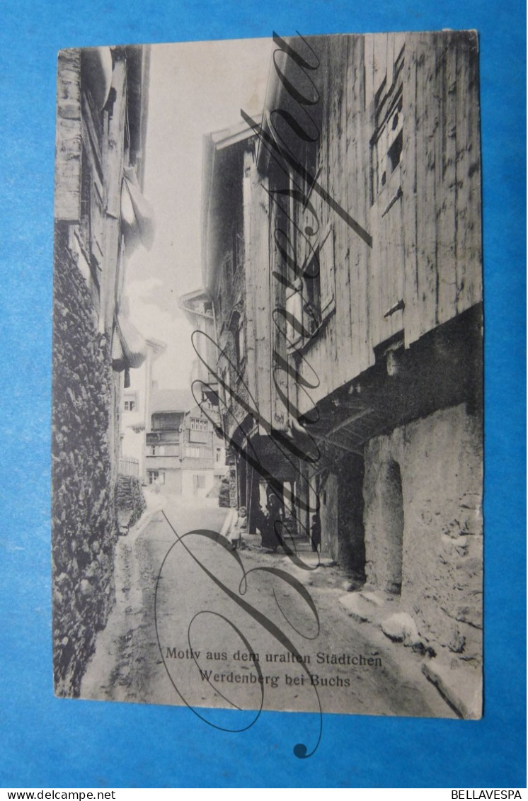 Werdenberg Bei Buchs  1910 - Buchs