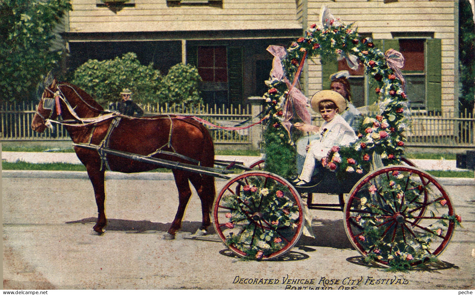 N°104257 -cpa Decorated Vehicle  Rose City Festival -Portland- - Portland