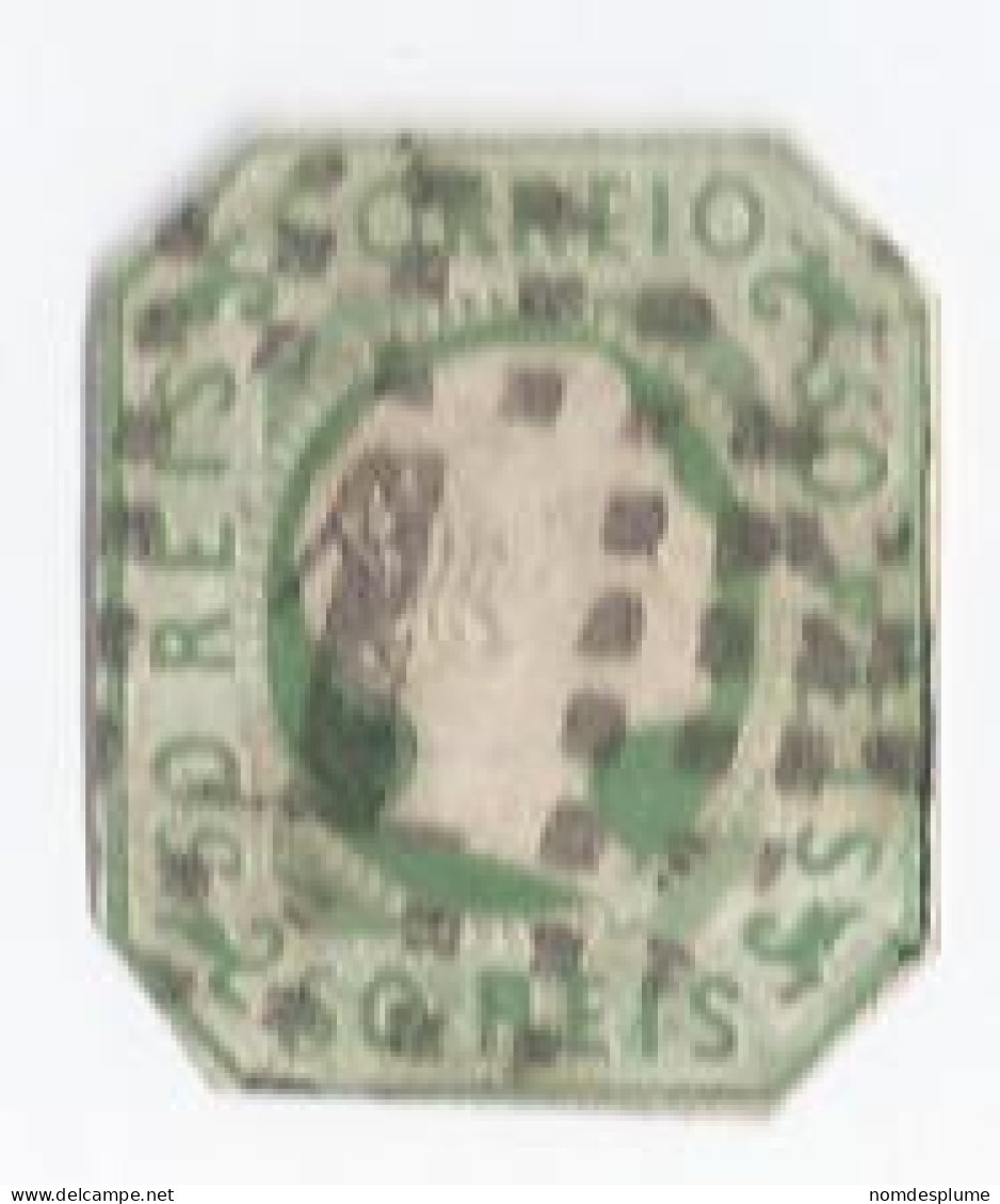 17487) Portugal 1855 - Gebruikt