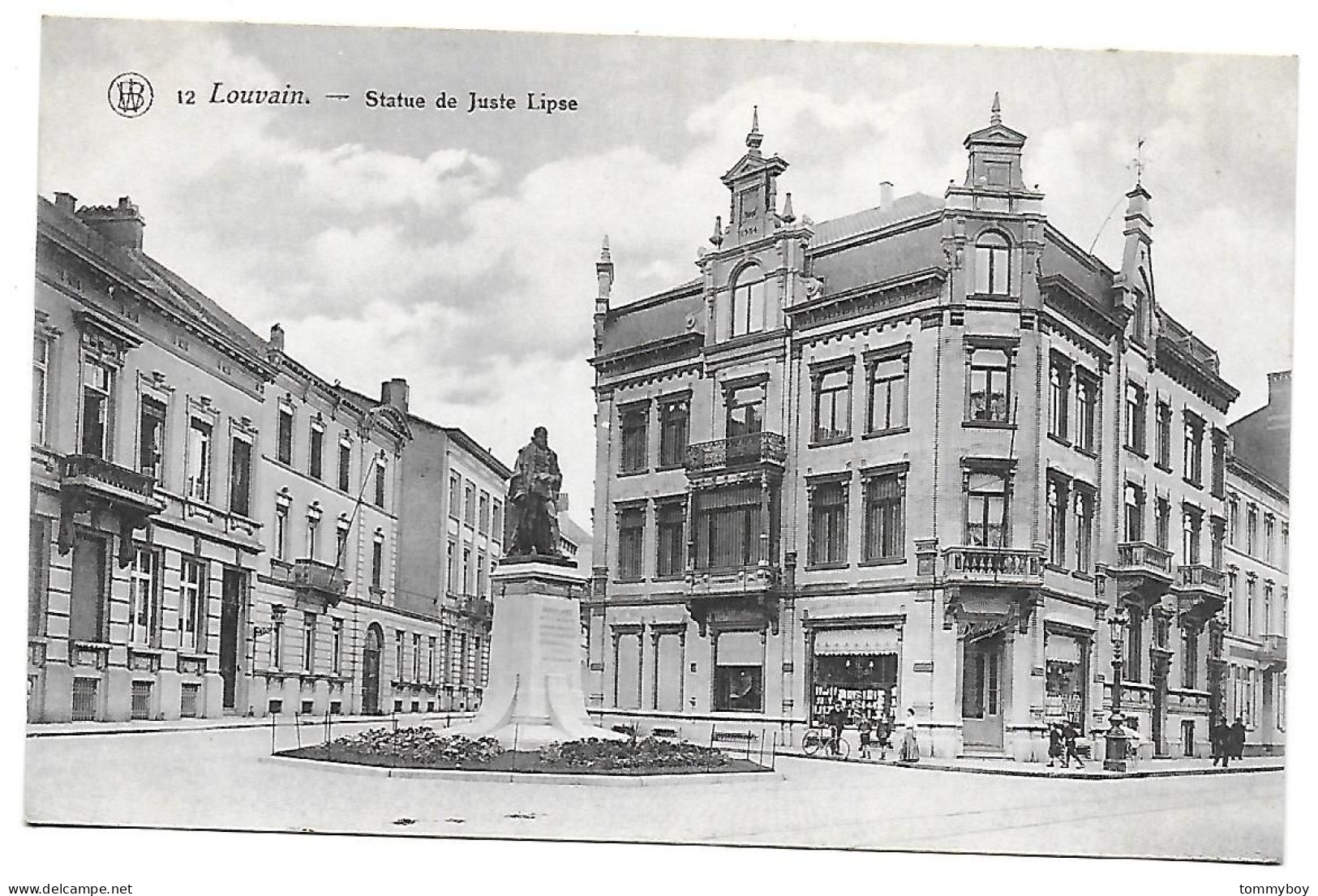 CPA Louvain, Statue De Juste Lipse - Leuven
