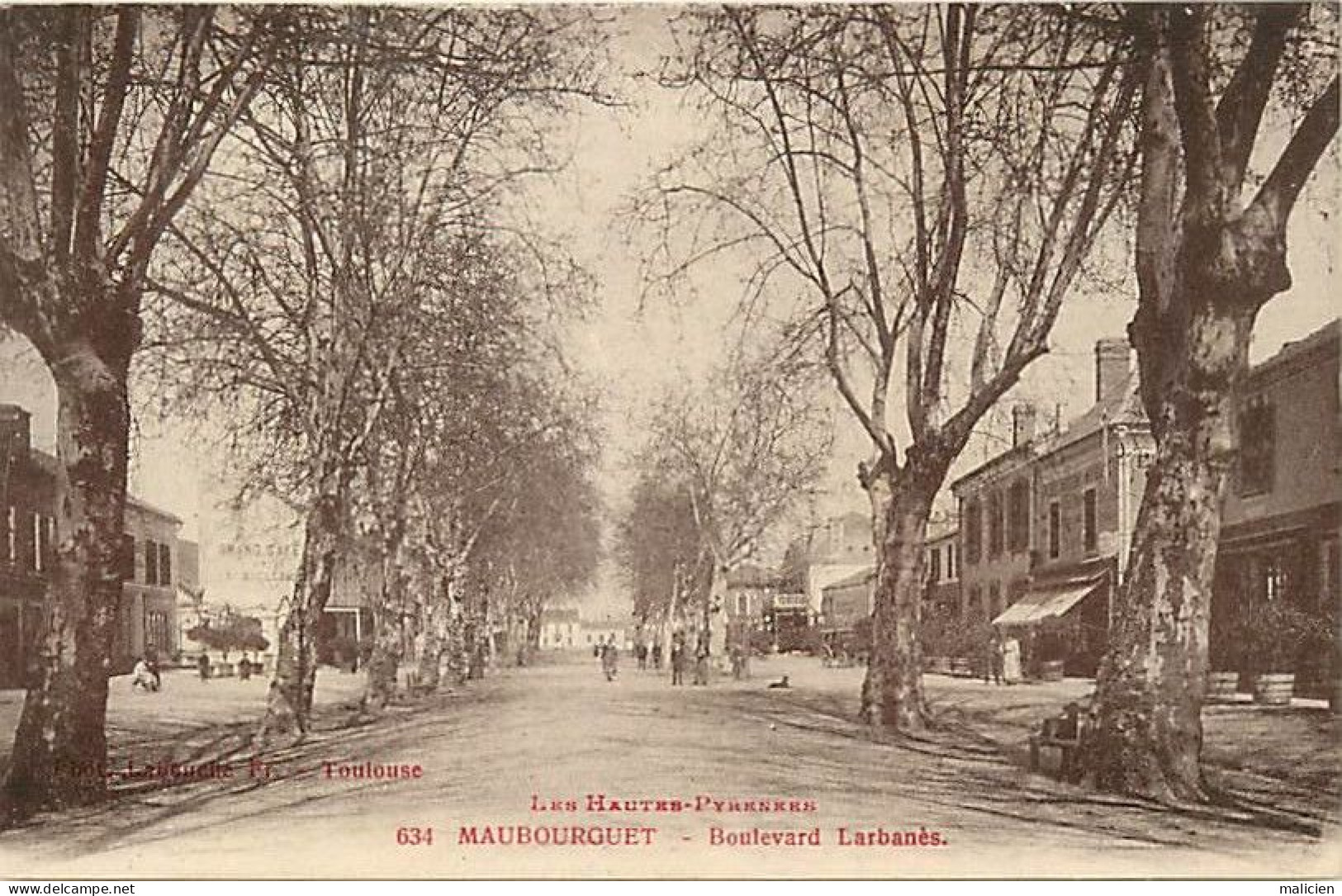 -dpts Div-ref-BJ291- Hautes Pyrénées - Maubourguet - Boulevard Larbanès - - Maubourguet