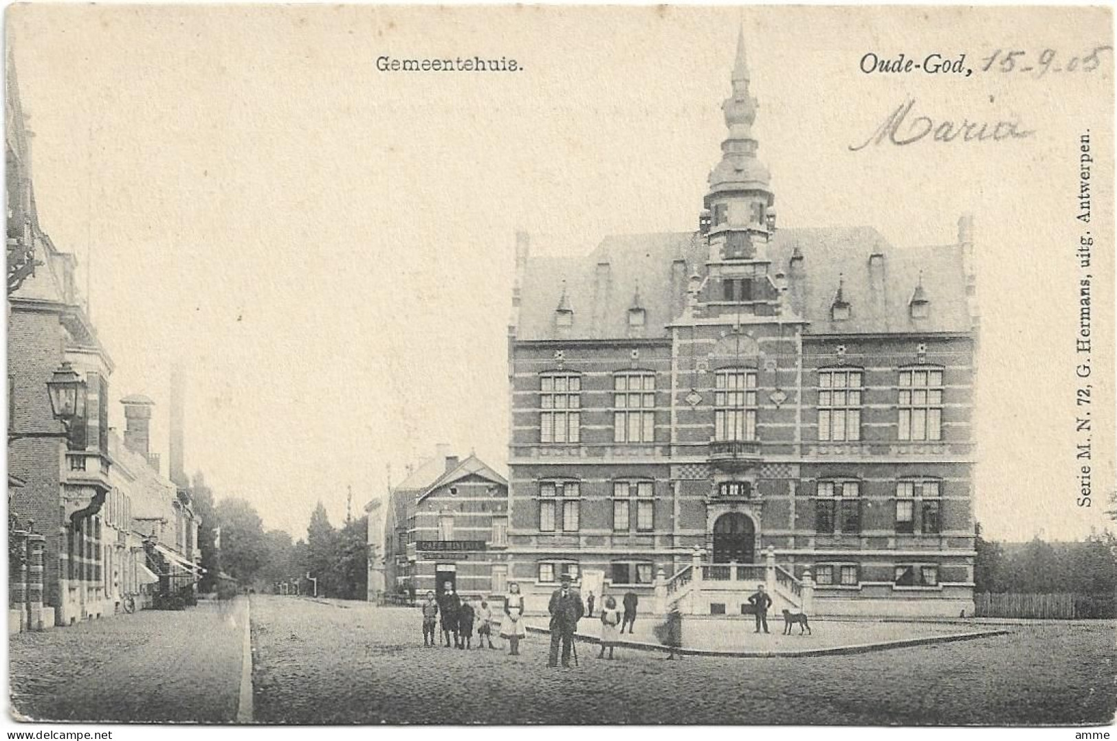 Oude-God (Mortsel)   *   Gemeentehuis - Mortsel