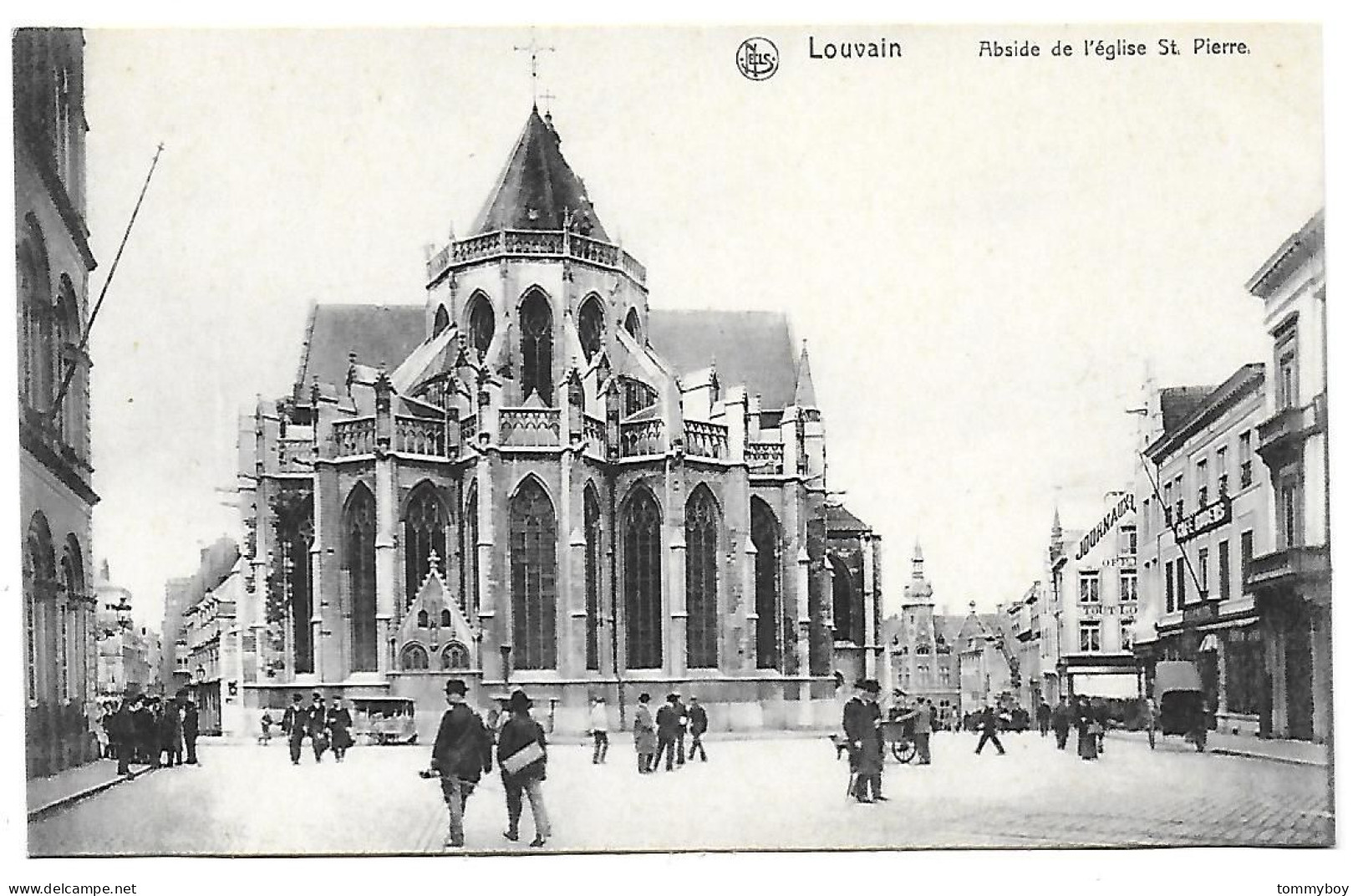 CPA Louvain, Abside De L'église St. Pierre - Leuven