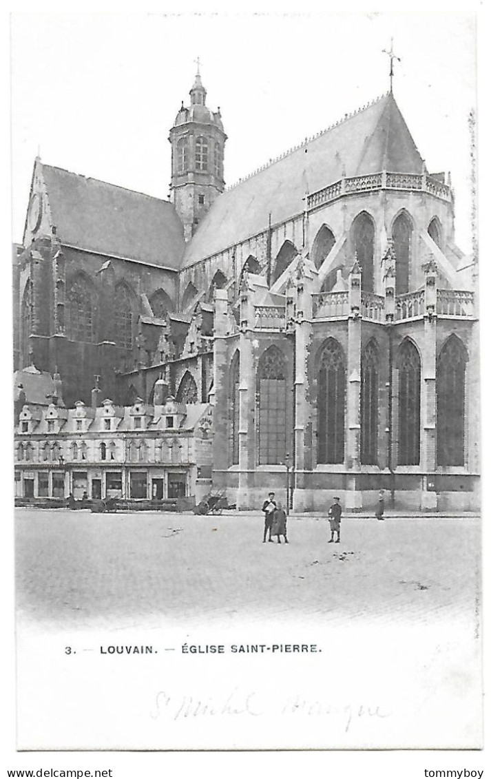 CPA Louvain, Eglise Saint-Pierre - Leuven