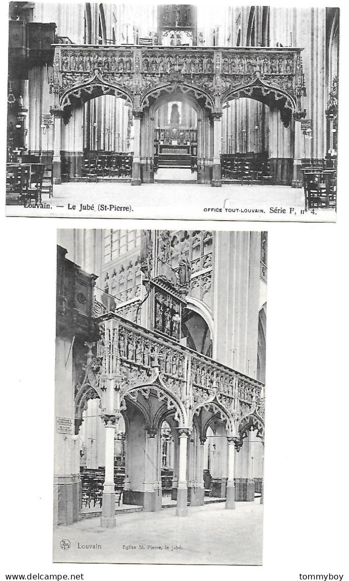 2 CPA Louvain, Le Jubé (St-Pierre) - Leuven