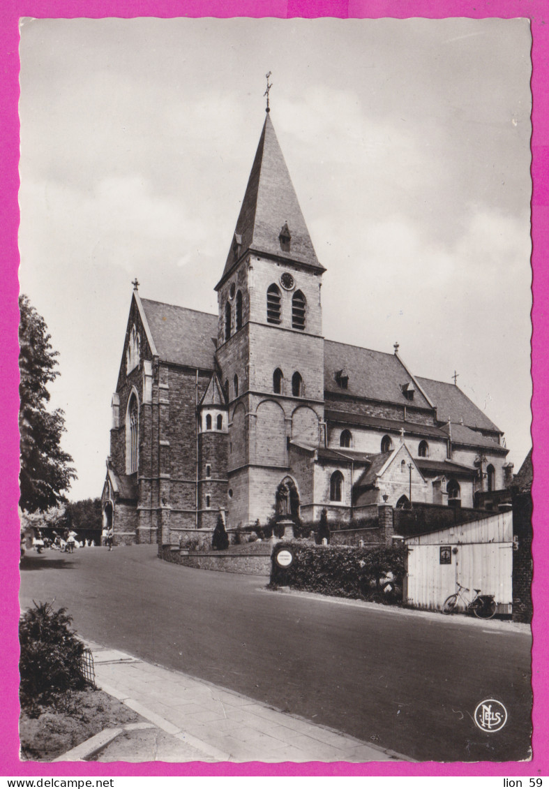 292339 / Belgium Opglabbeek - Hoofdkerk Catholic Church Sint-Lambertuskerk PC Used (O) 1973 - 3.50+4.50 Fr King Baudouin - Opglabbeek