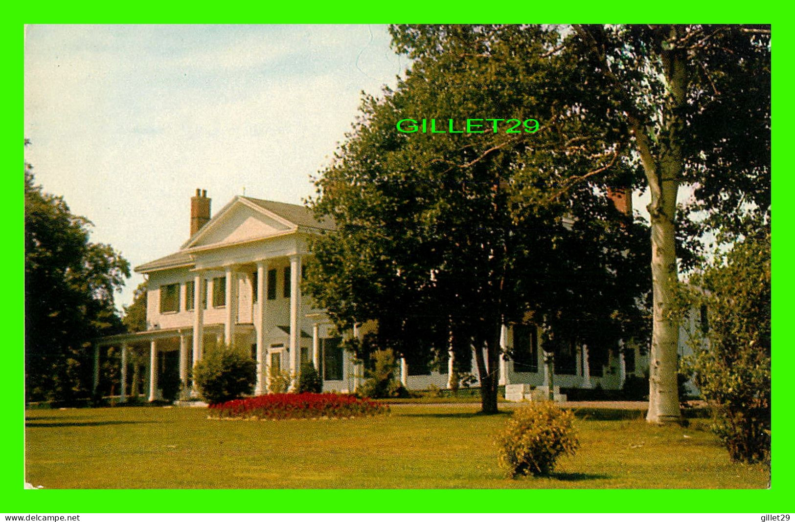 CHARLOTTETOWN, P.E.I. - GOVERNMENT HOUSE - PUB. BY THE BOOK ROOM LTD -  H.S. CROCKER CO INC - - Charlottetown