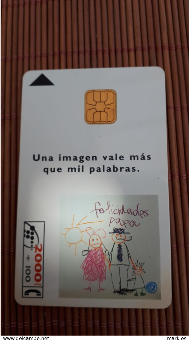 Phonecard Spain Low Issue Used - Commemorative Advertisment