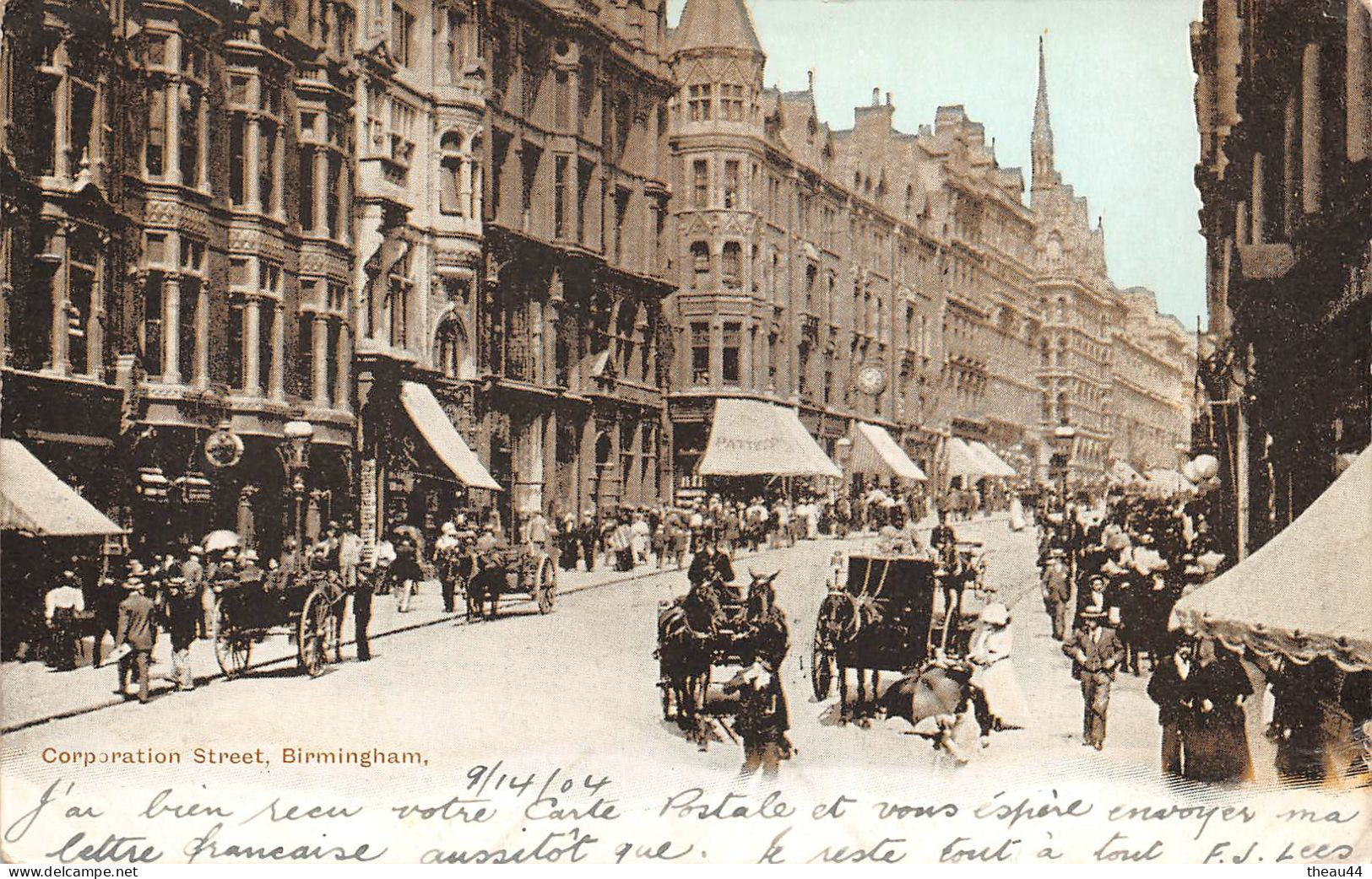 ROYAUME-UNI - ANGLETERRE - BIRMINGHAM - Lot 3 Cartes - Corporation Street, Council House, New Général Hospital - Birmingham