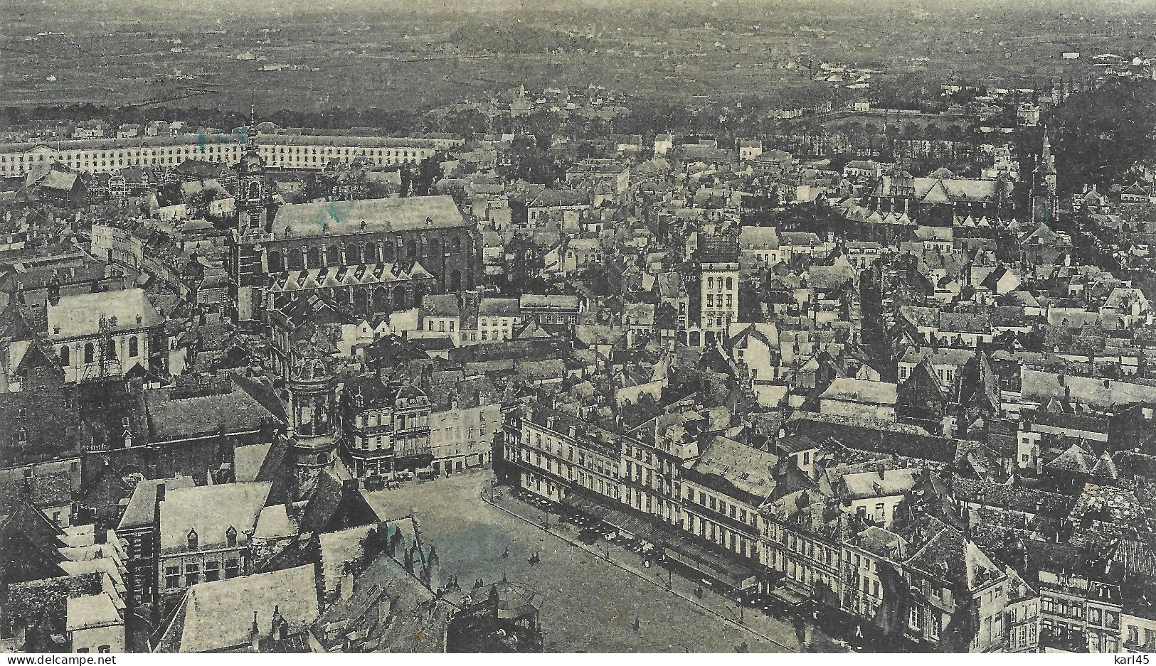 MONS - Panorama - CPA Ayant Circulé En 1913 -- - Mons
