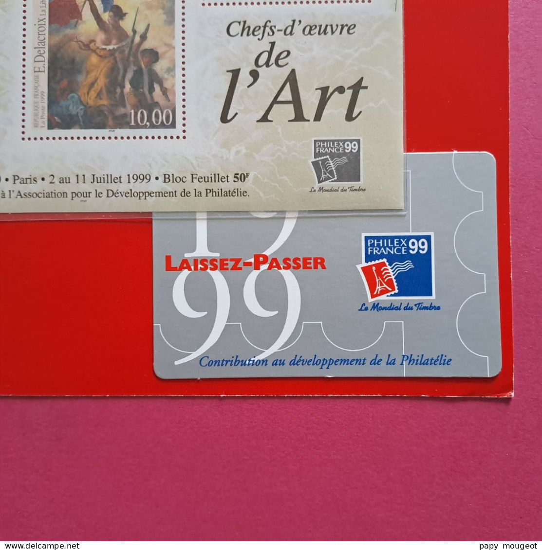 N°23 Chefs D'œuvre De L'Art Philexfrance 99 - Cote 2023 50€ - Neufs