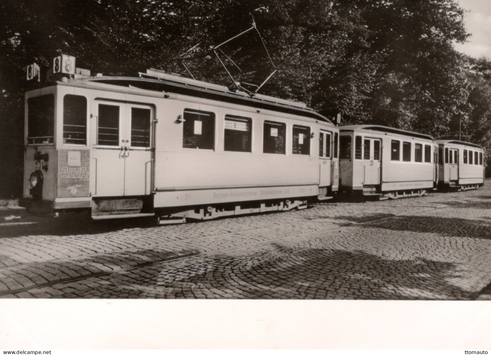 Triebwagen Nr.531 In 1928   - CPM - Strassenbahnen