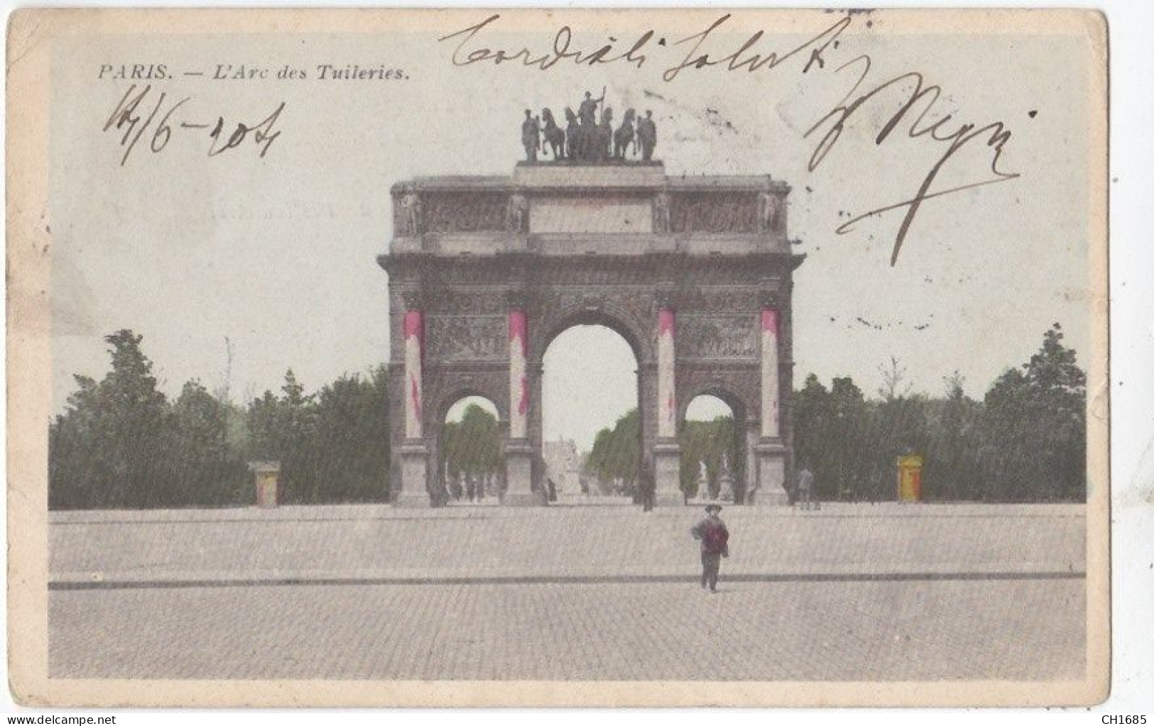 Taxe 10 Centesimis X 2 Sur Carte Postale Pour Milan .Annotation Et Griffe " Refusé " - Postage Due