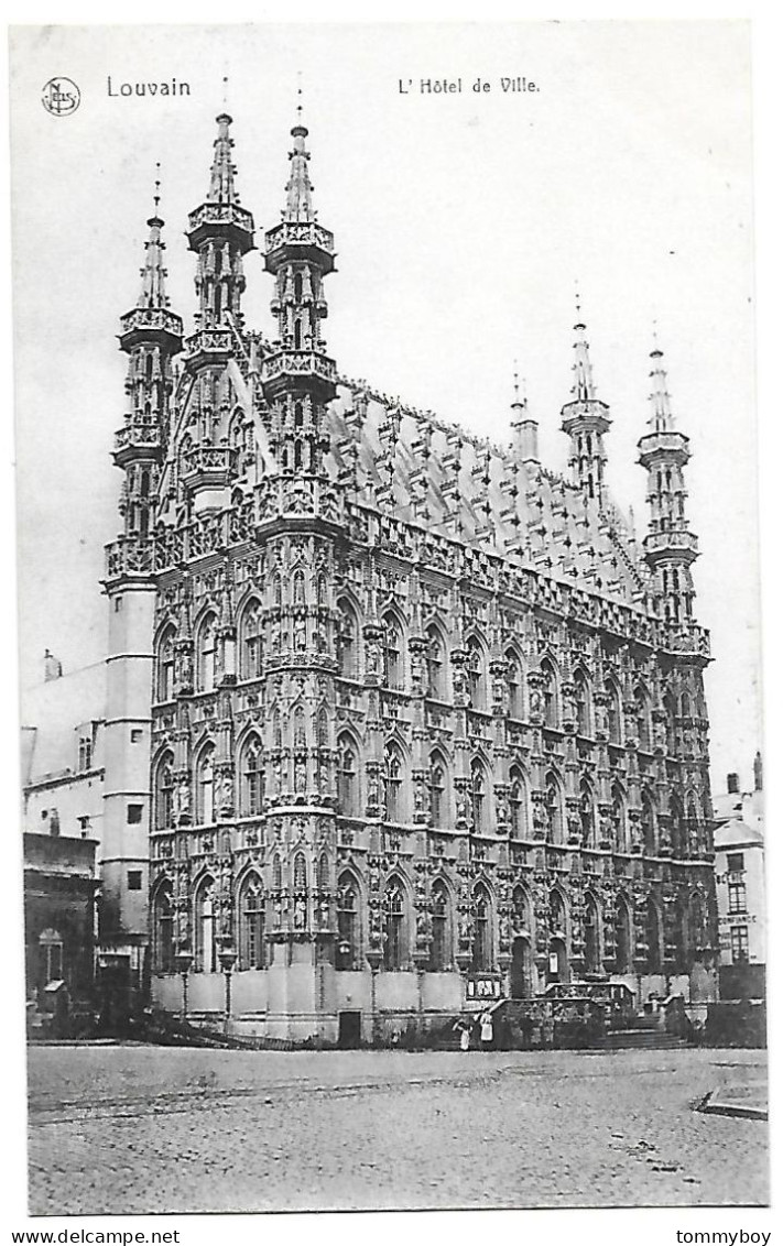 CPA Louvain, L'Hôtel De Ville - Leuven