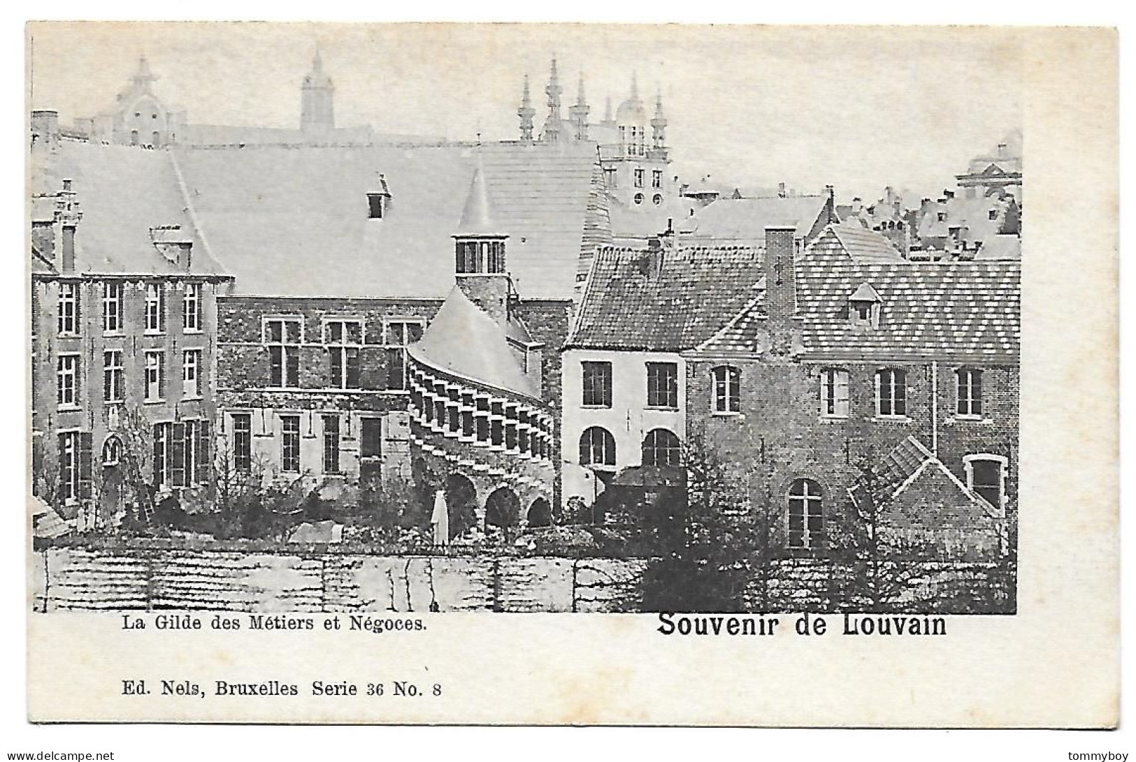 CPA Louvain, La Gilde Des Métiers Et Négoces - Leuven