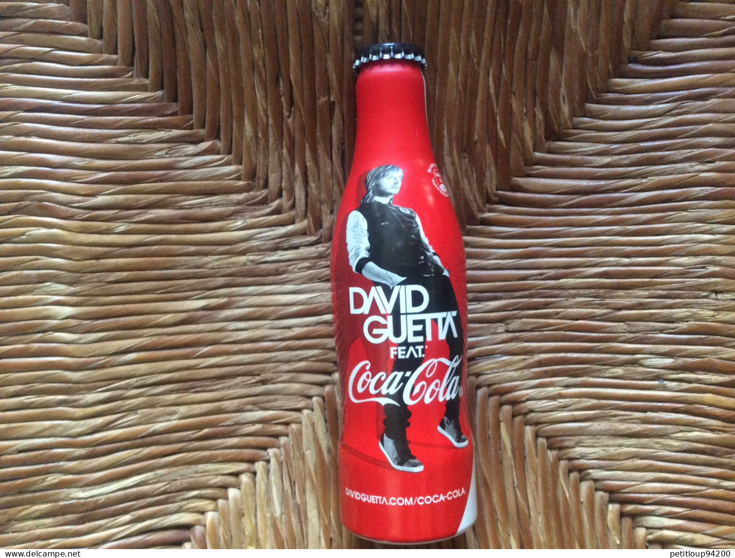 BOUTEILLE COCA-COLA  David Guetta  250 Ml  ÉDITION 2012 - Bouteilles