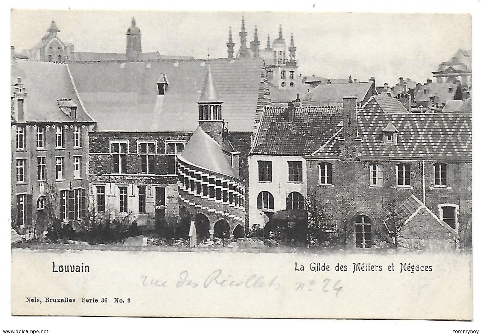 CPA Louvain, La Gilde Des Métiers Et Négoces - Leuven