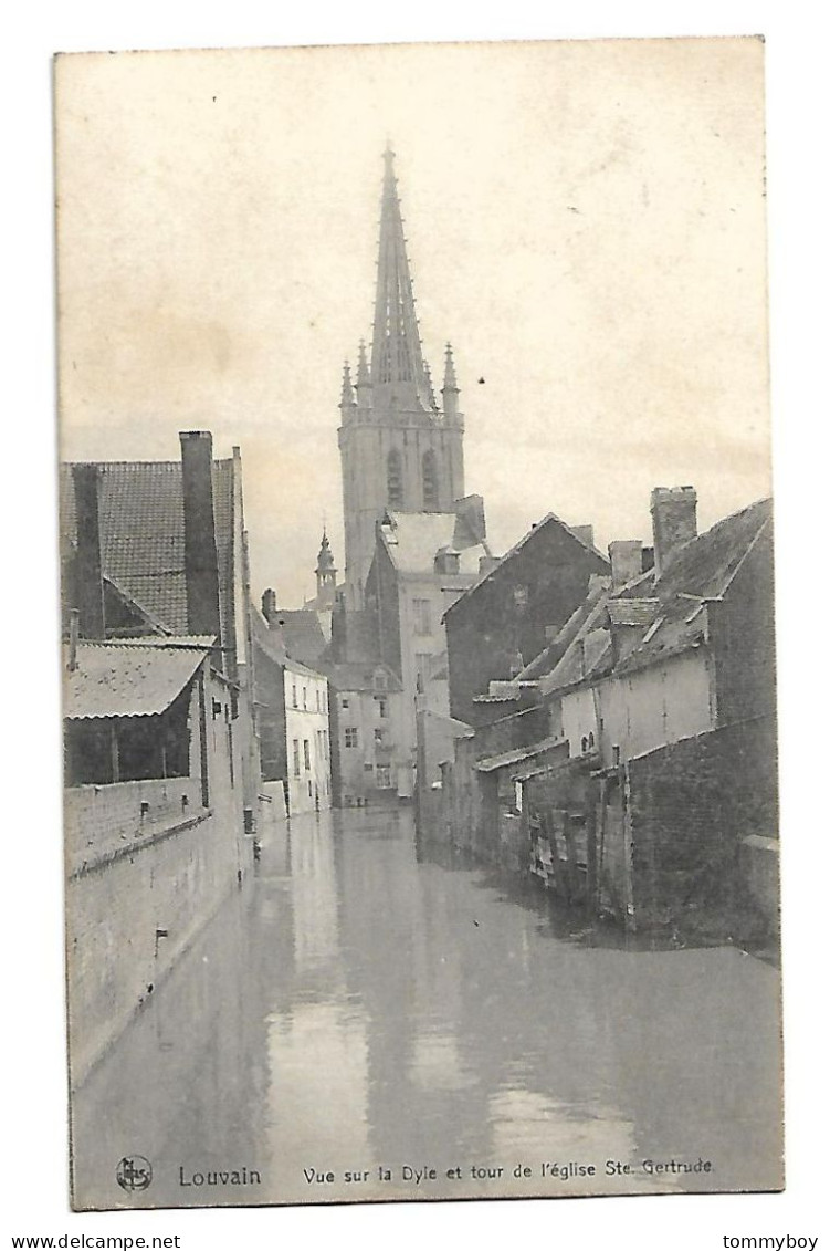 CPA Leuven - Louvain -  Vue Sur La Dyle Et Tour De L'église Ste Gertrude - Leuven