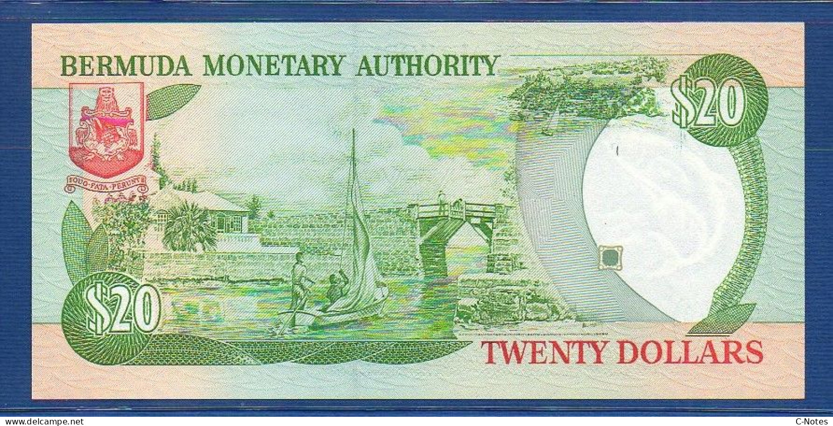 BERMUDA - P.47 – 20 Dollars 1997 UNC, S/n C/1 000328 Commemorative Issues - Bermudes