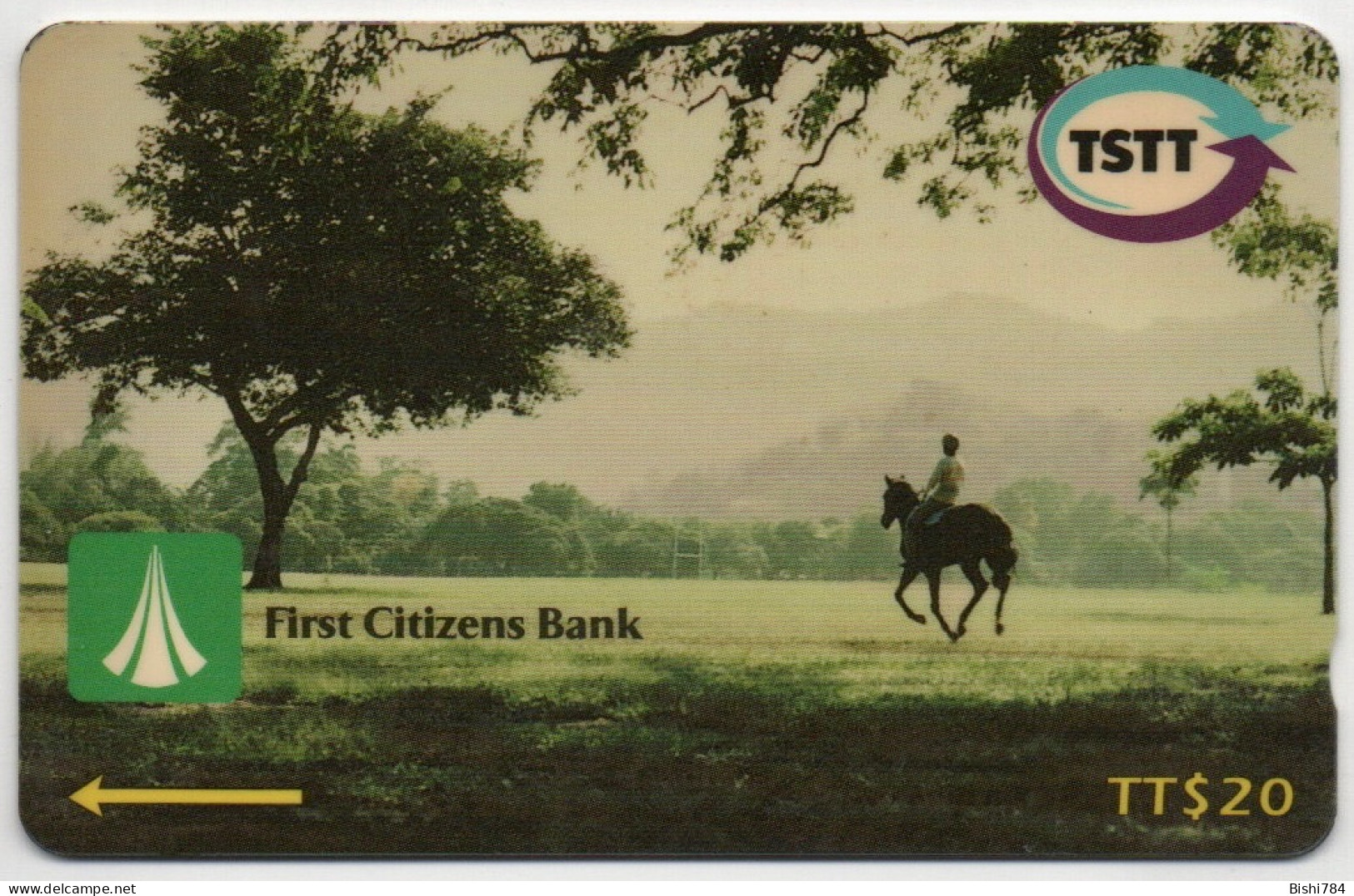 Trinidad & Tobago - First Citizens Bank - 319CTTA (with Flat-Top 3) - Trinidad & Tobago