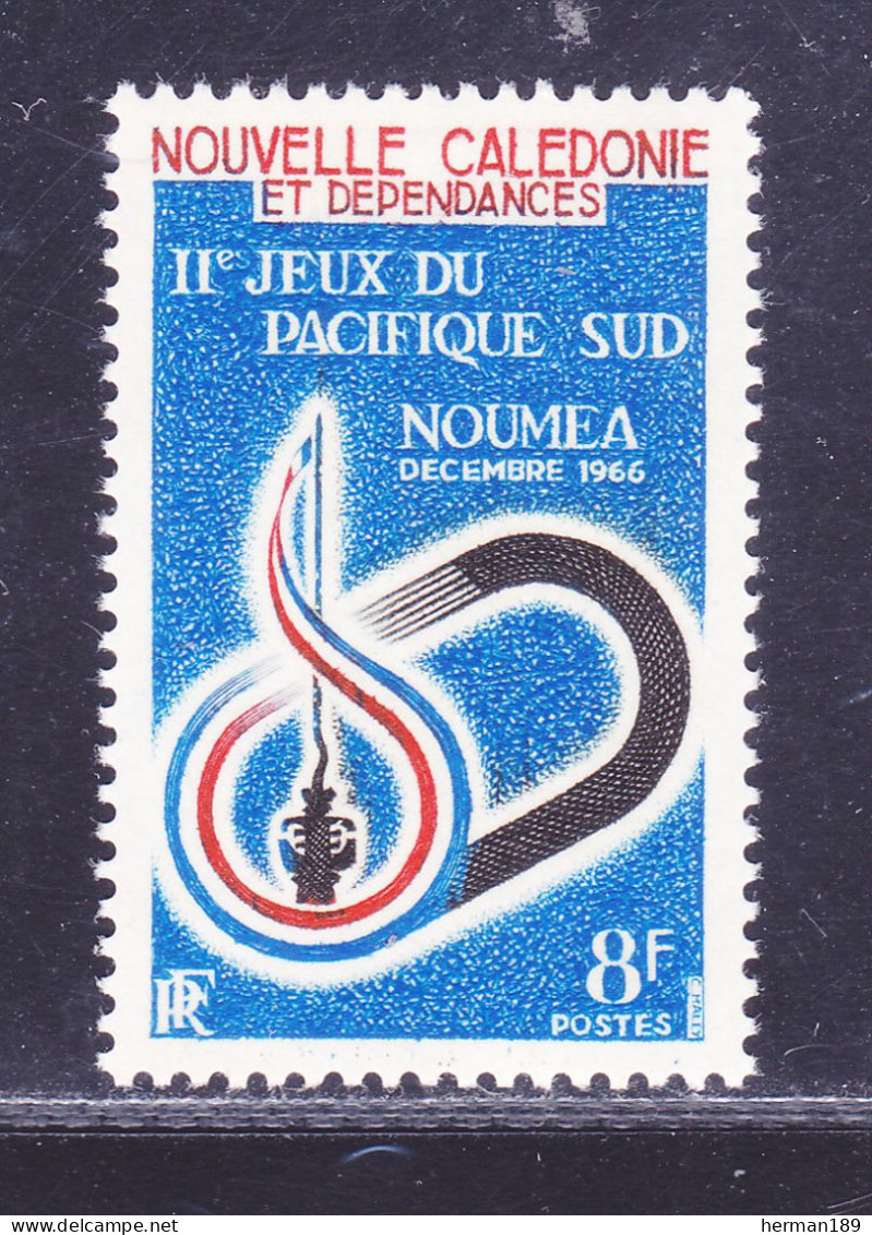 NOUVELLE CALEDONIE N°  328 ** MNH Neuf Sans Charnière, TB (D9633) Jeux Sportifs Du Pacifique Sud - 1966 - Neufs