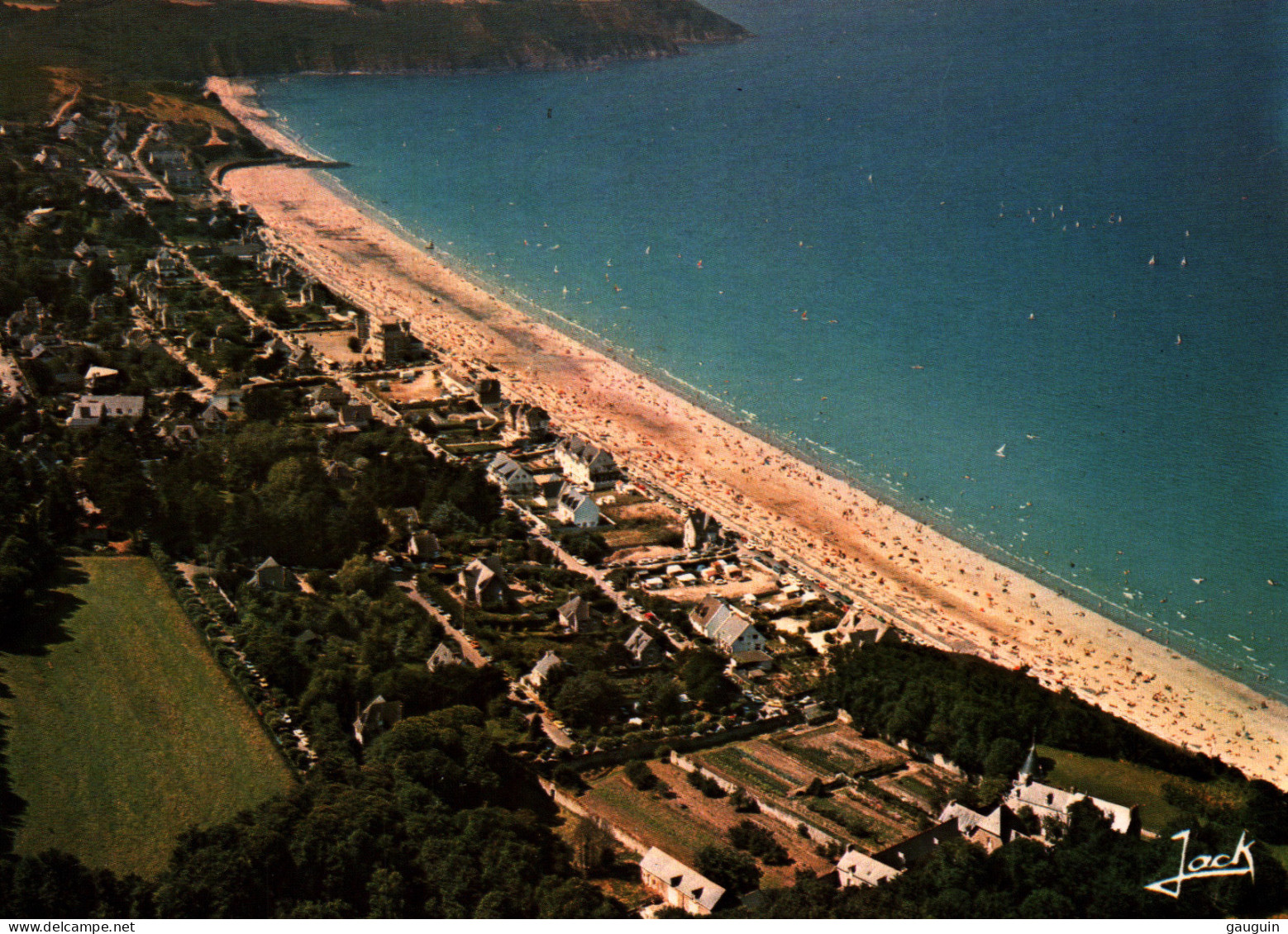 CPM - PLÉRIN / Les ROSAIRES - Vue Aérienne De La Gde Plage …. Edition Jack - Plérin / Saint-Laurent-de-la-Mer