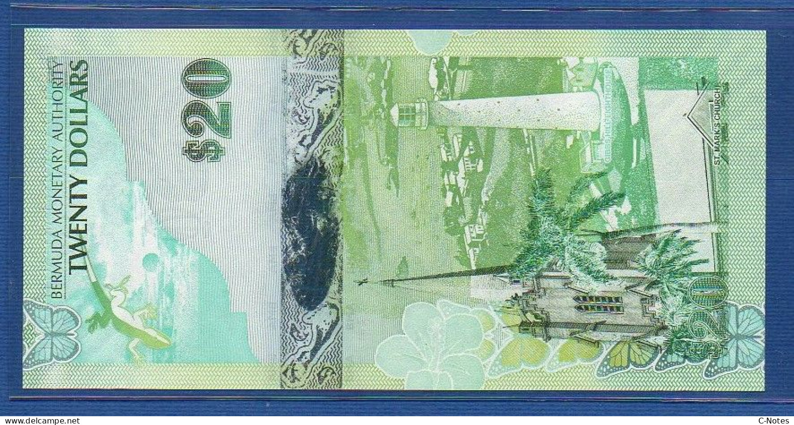 BERMUDA - P.60b1 – 20 Dollars 2009 UNC, S/n A/1 000208 LOW NUMBER - Bermudes