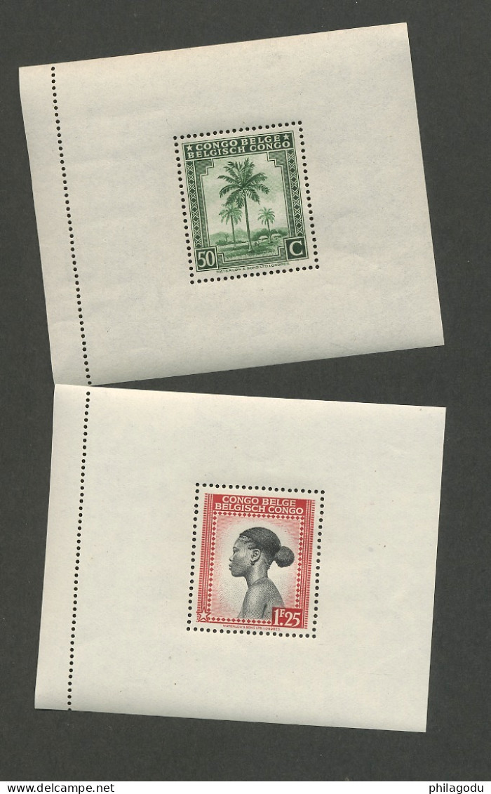 Jeu Des 12 Blocs. "Message"  Congo + RUANDA    . LUXE **      Postfris.     2335-euros De Cote - Blocks & Sheetlets