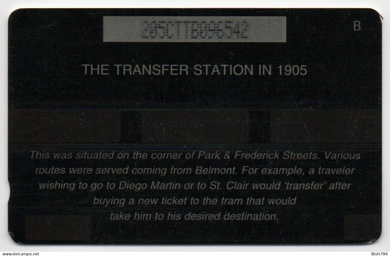 Trinidad & Tobago - The Transfer Station - 205CTTB (with Ø) - Trinité & Tobago