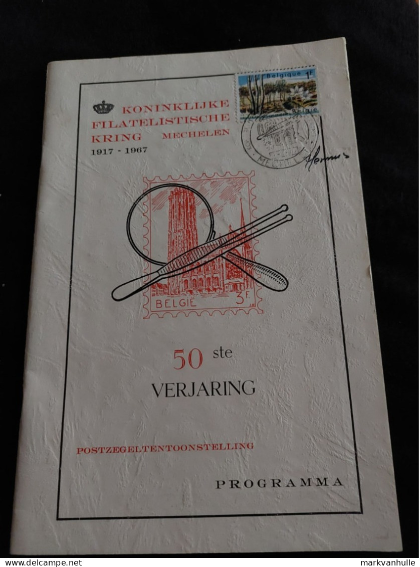 Koninklijke Filatelistische Kring Mechelen 1917-1967 - Niederländisch