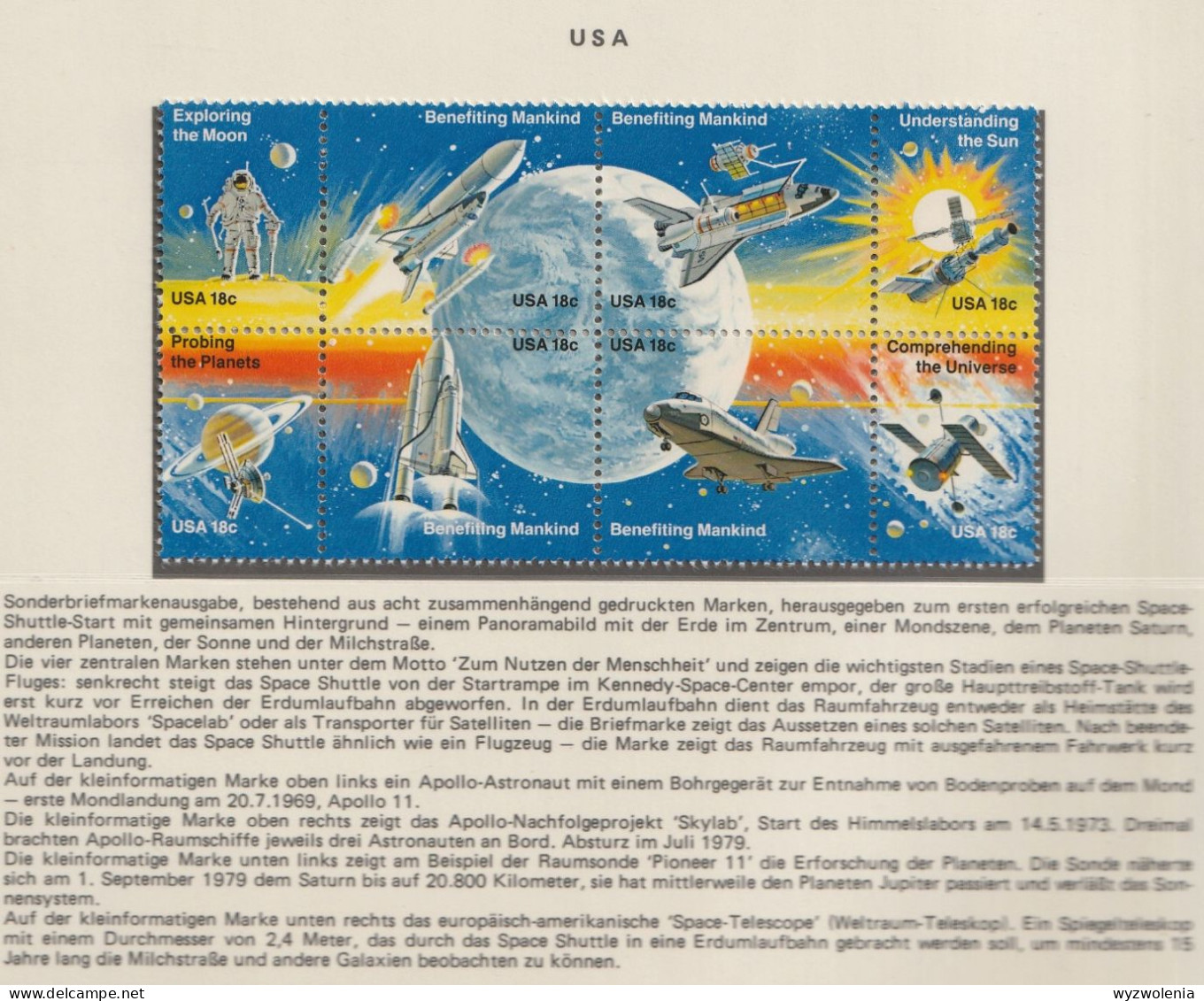 A 232) Raumfahrt: Space-Shuttle Space-Lab (auch Boeing 747 Jumbo) - Sammlungen