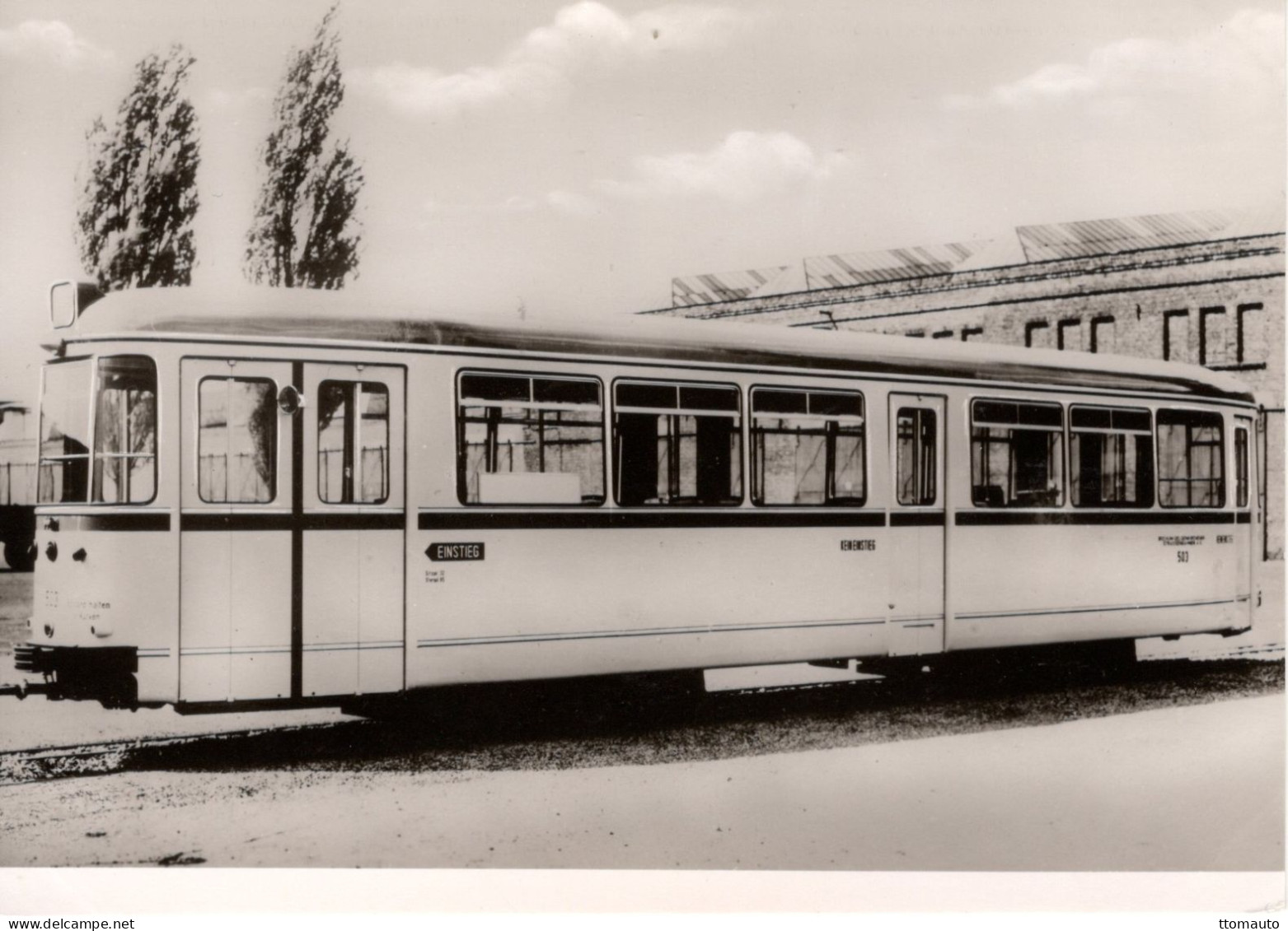 Belwagen Nr. 503 - 1955 - CPM - Strassenbahnen