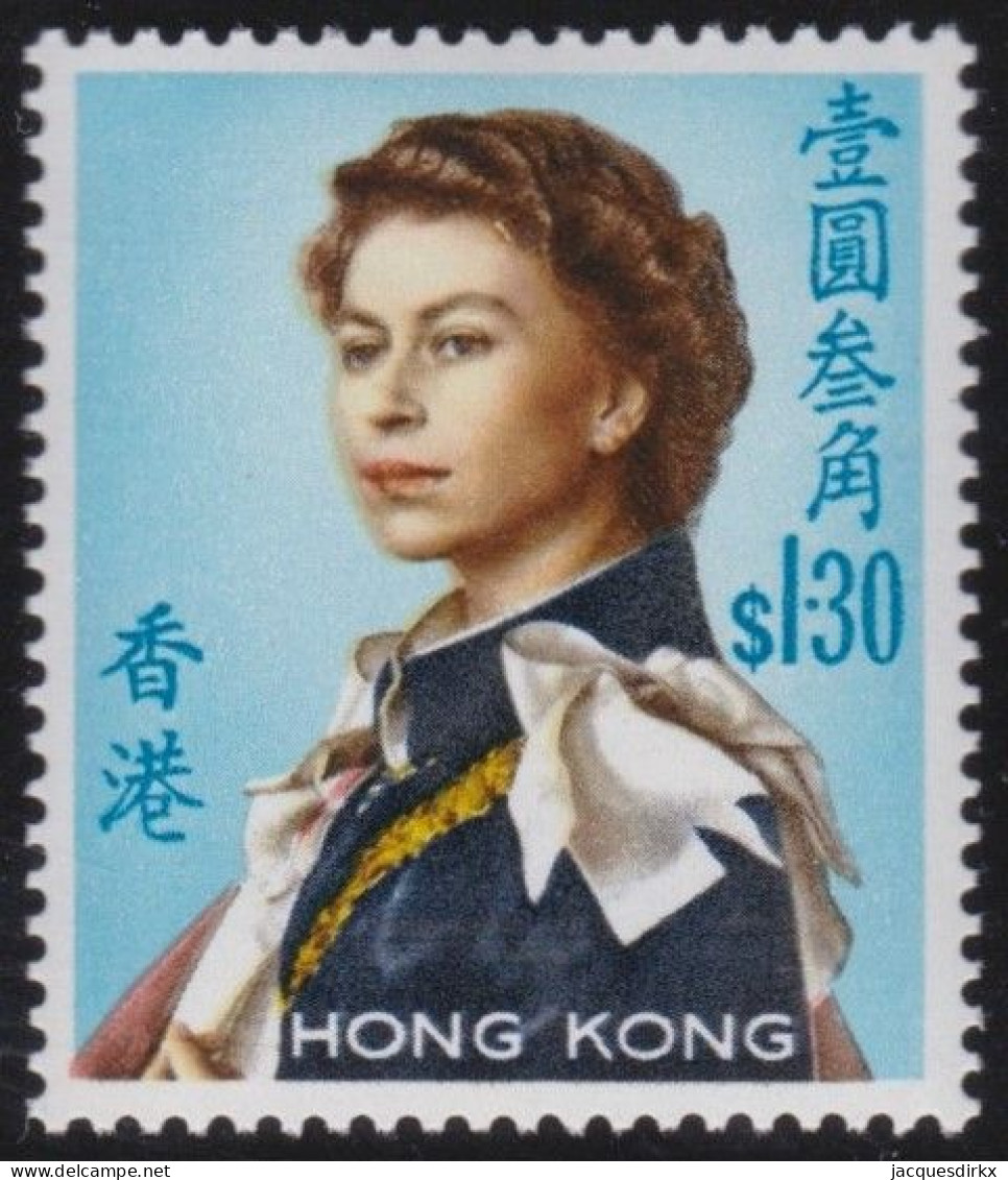 Hong Kong   .  SG  .    232  (2 Scans)  .   Glazed Paper  Wm CA  Sideways   .    *   .    Mint-hinged - Unused Stamps