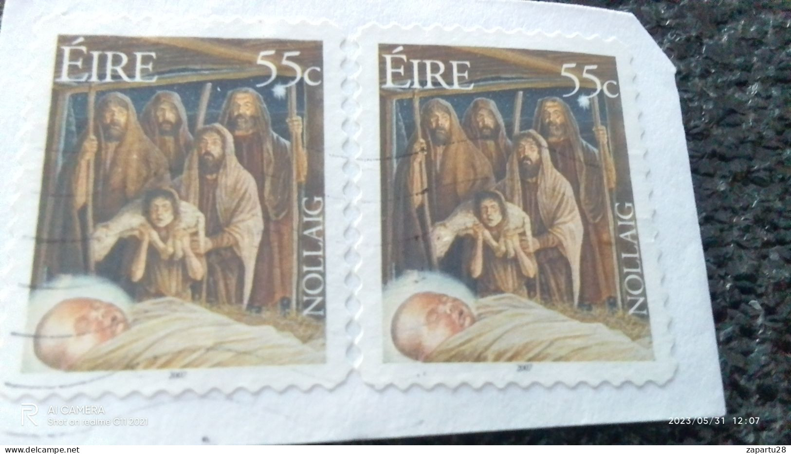 IRLANDA--2000-10     55C         USED - Usados