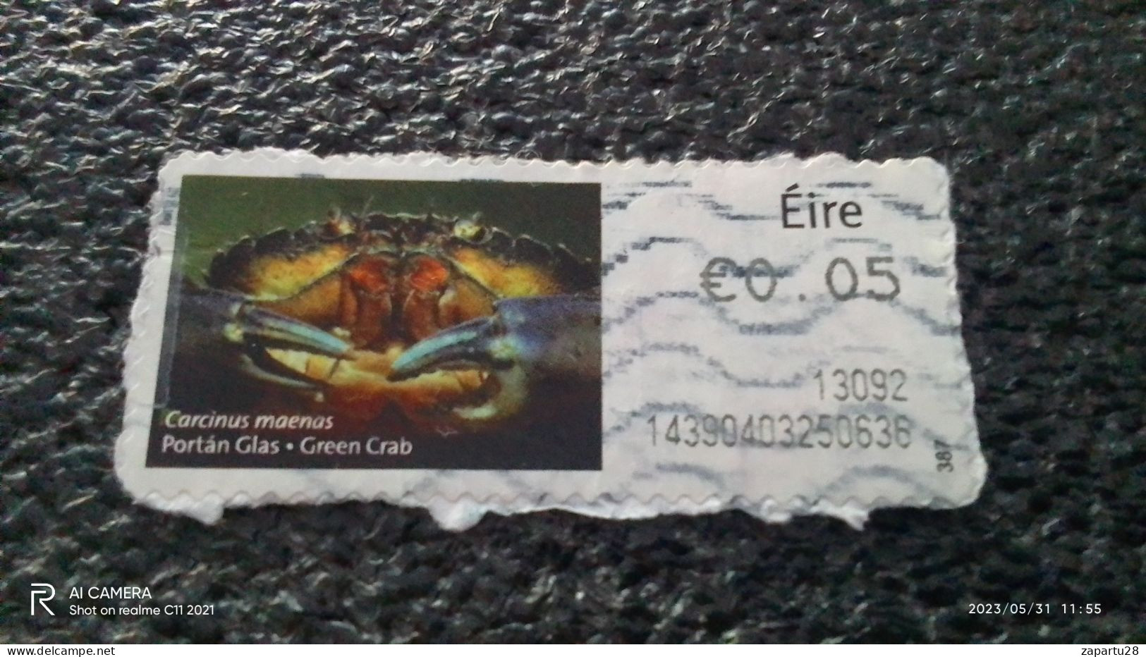 IRLANDA--2000-10             0.05EUR         USED - Used Stamps