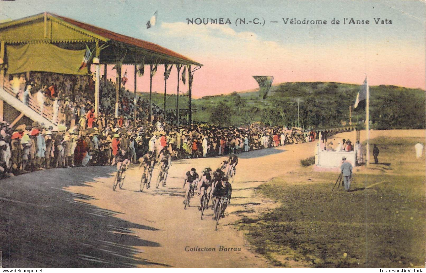 FRANCE - NOUVELLE CALEDONIE - NOUMEA - Vélodrome De L'Anse Vata - Collection Barrau - Carte Postale Ancienne - Nouvelle Calédonie
