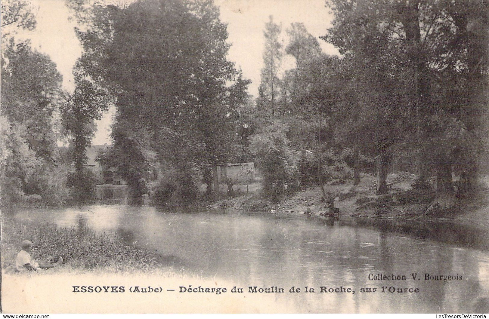 FRANCE - 10 - ESSOYES - Décharge Du Moulin De La Roche - Sur L'ource - Carte Postale Ancienne - Essoyes