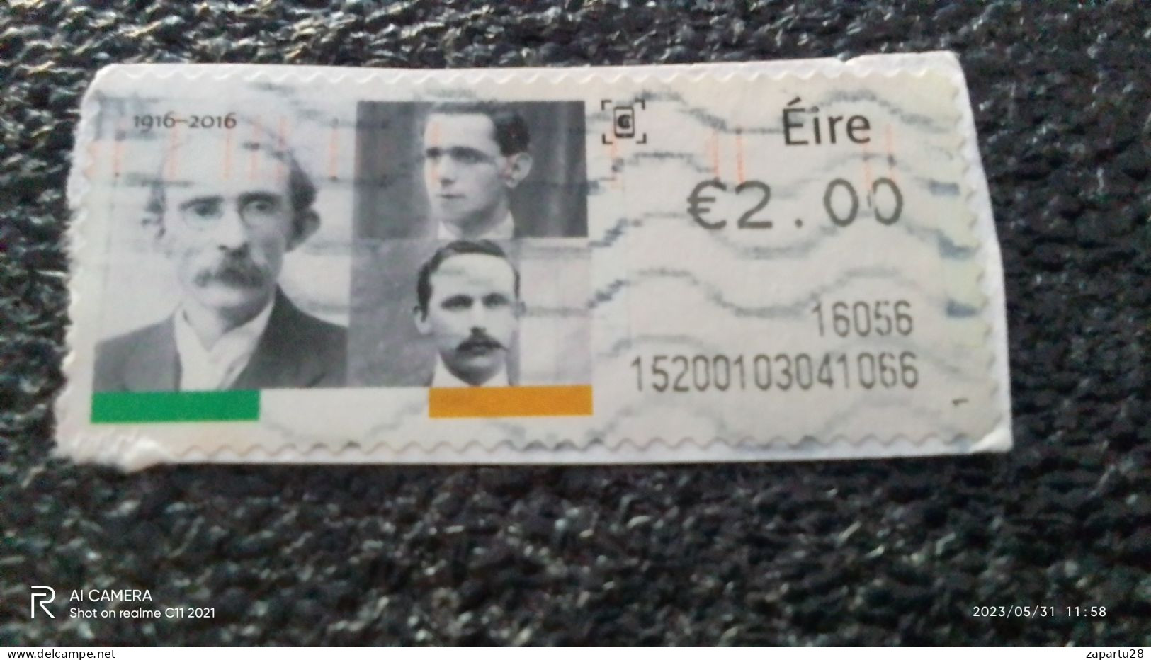 IRLANDA--2000-10             2.00EUR         USED - Used Stamps