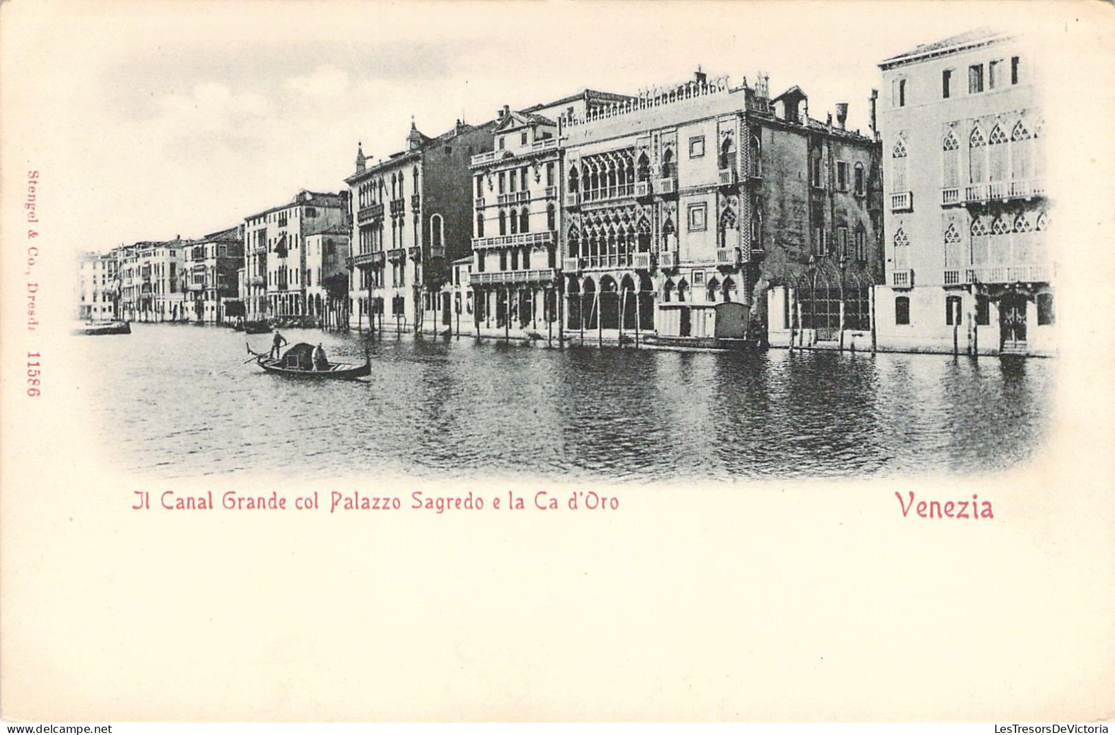 ITALIE - VENEZIA - Il Canal Grande Col Palazzo Sagredo E La Ca D'Oro - Carte Postale Ancienne - Otros & Sin Clasificación
