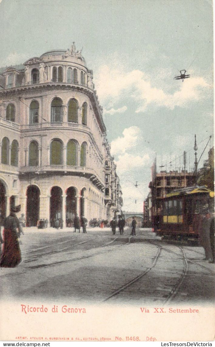 ITALIE - RICORDO DI GENOVA - Carte Postale Ancienne - Sonstige & Ohne Zuordnung